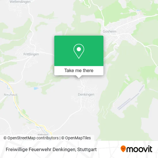 Карта Freiwillige Feuerwehr Denkingen