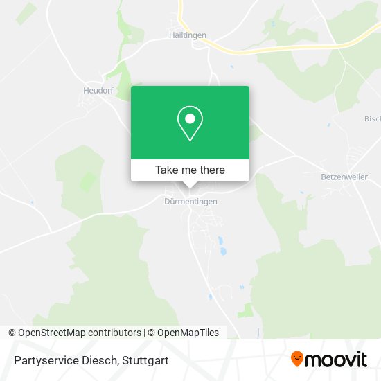 Partyservice Diesch map