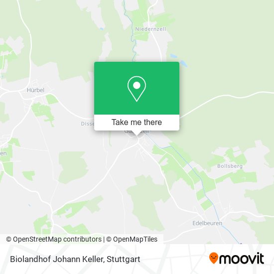 Biolandhof Johann Keller map