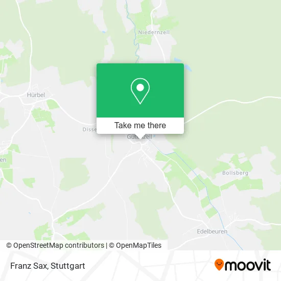 Карта Franz Sax