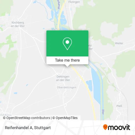 Карта Reifenhandel A