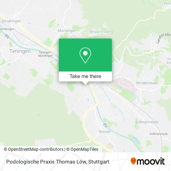 Карта Podologische Praxis Thomas Löw
