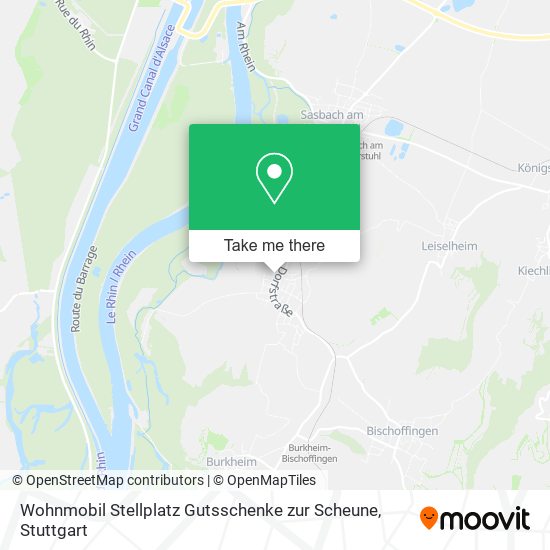 Карта Wohnmobil Stellplatz Gutsschenke zur Scheune