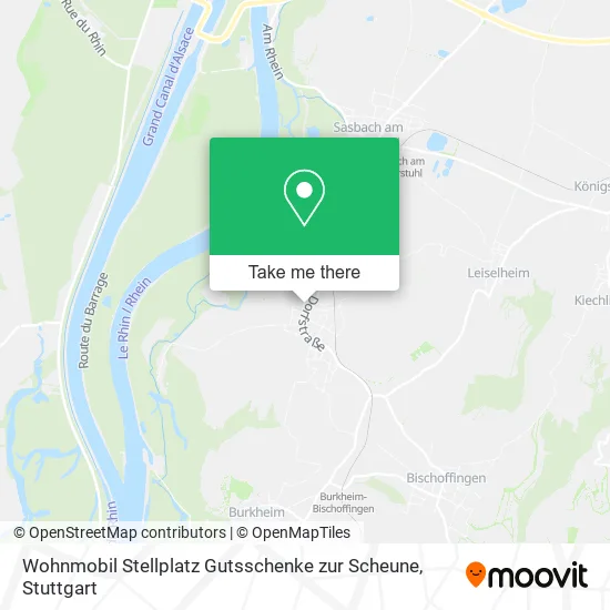 Карта Wohnmobil Stellplatz Gutsschenke zur Scheune