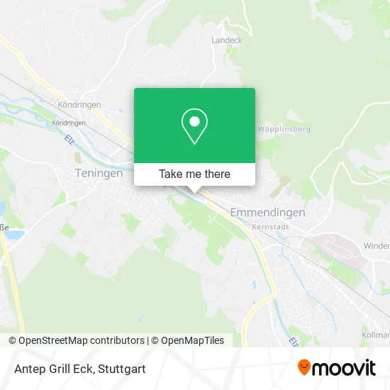 Карта Antep Grill Eck