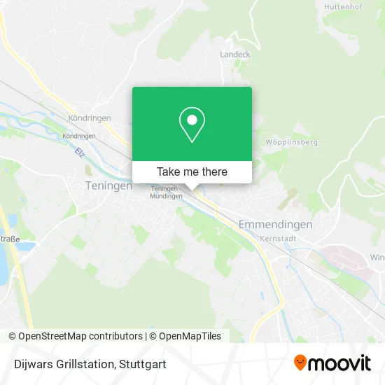 Карта Dijwars Grillstation