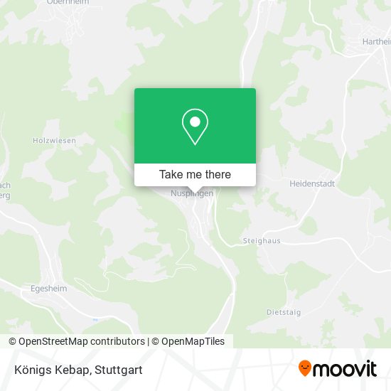 Königs Kebap map