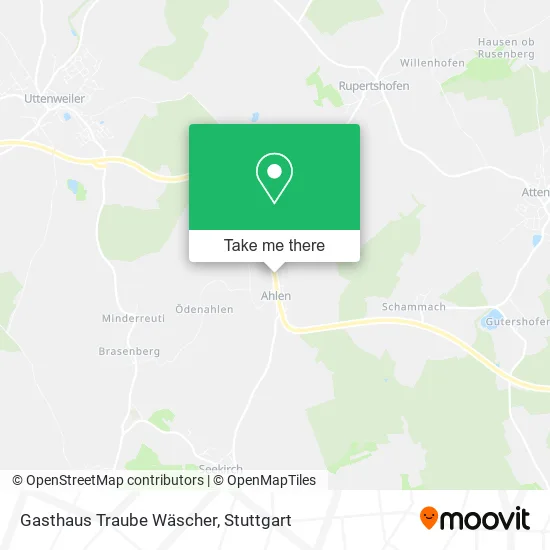 Карта Gasthaus Traube Wäscher