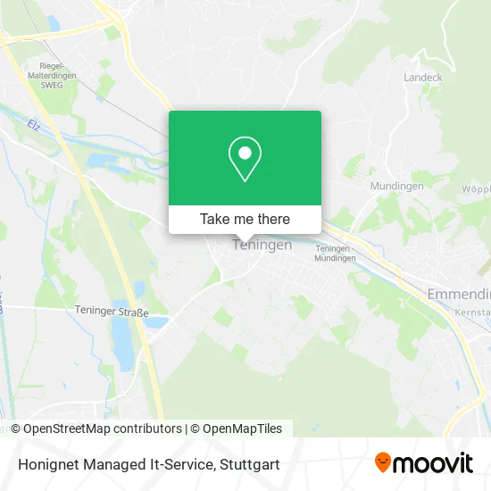 Карта Honignet Managed It-Service