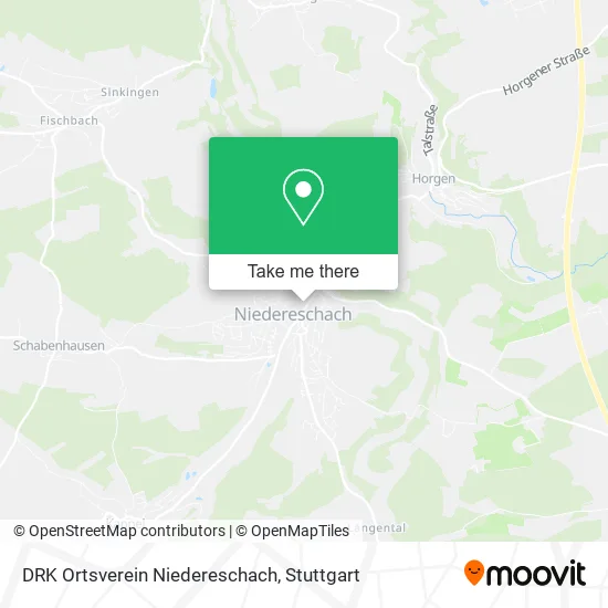 Карта DRK Ortsverein Niedereschach
