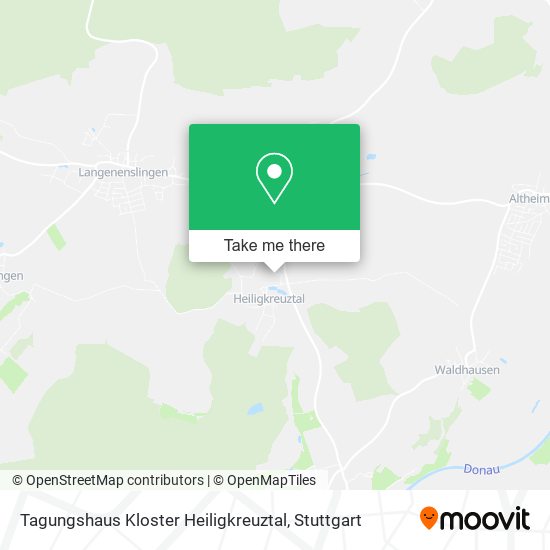 Tagungshaus Kloster Heiligkreuztal map