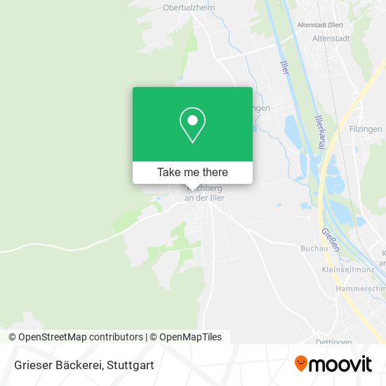Grieser Bäckerei map
