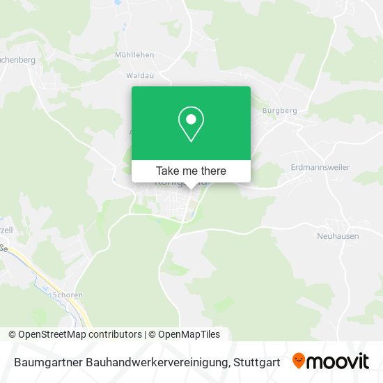 Baumgartner Bauhandwerkervereinigung map