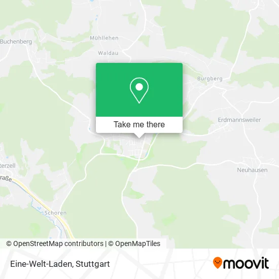 Карта Eine-Welt-Laden