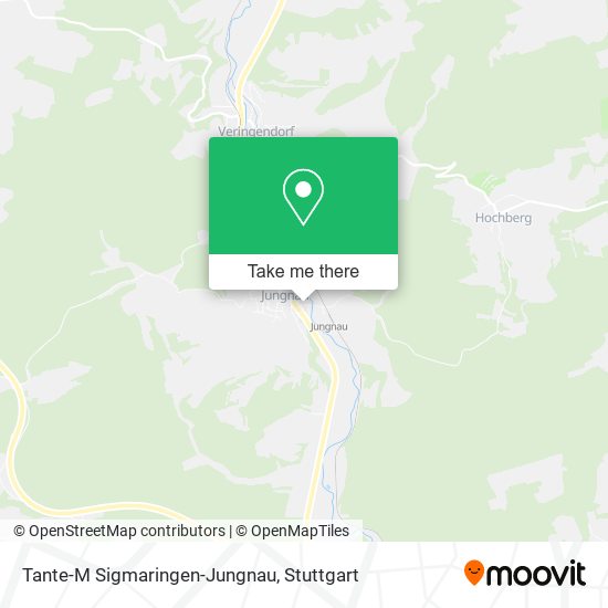 Tante-M Sigmaringen-Jungnau map