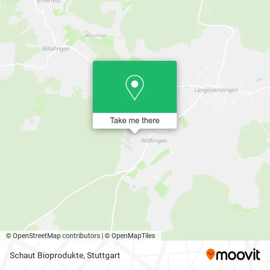 Карта Schaut Bioprodukte