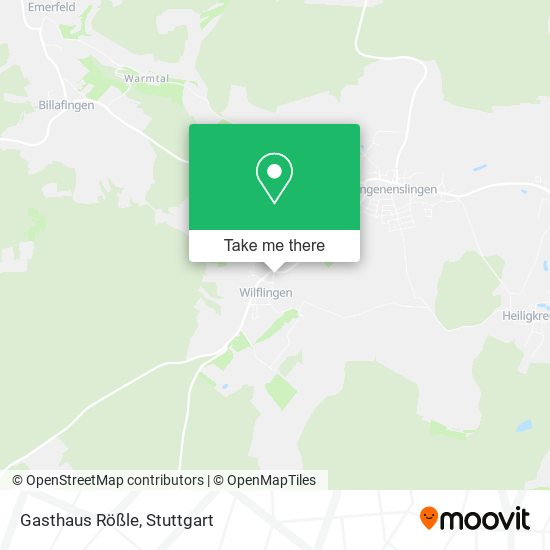 Gasthaus Rößle map