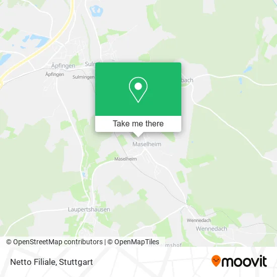Карта Netto Filiale