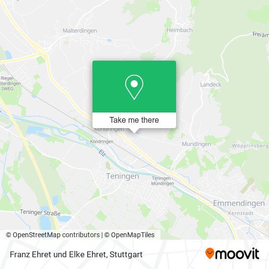 Franz Ehret und Elke Ehret map
