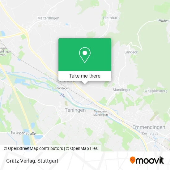 Карта Grätz Verlag