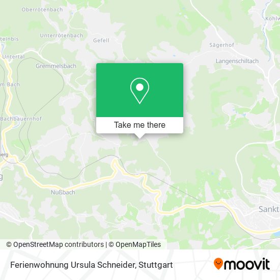 Ferienwohnung Ursula Schneider map