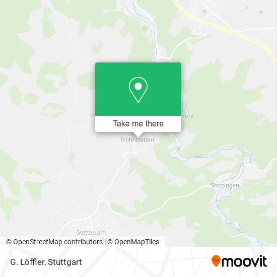 Карта G. Löffler
