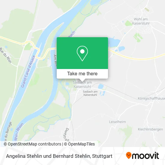 Карта Angelina Stehlin und Bernhard Stehlin