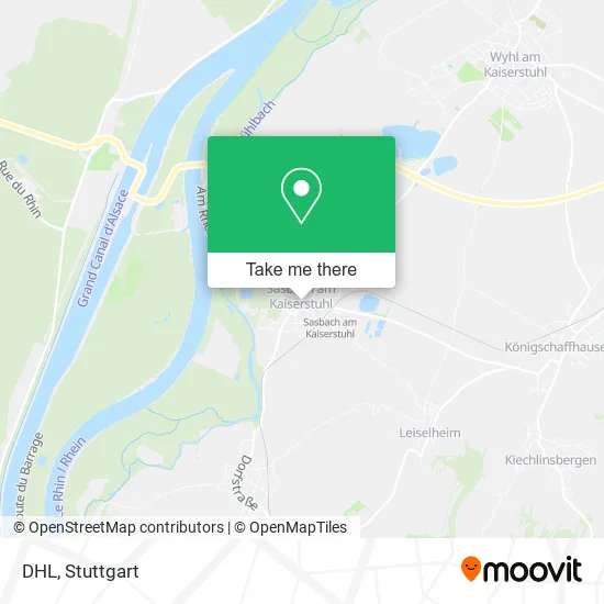 Карта DHL