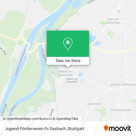 Jugend-Förderverein Fv Sasbach map