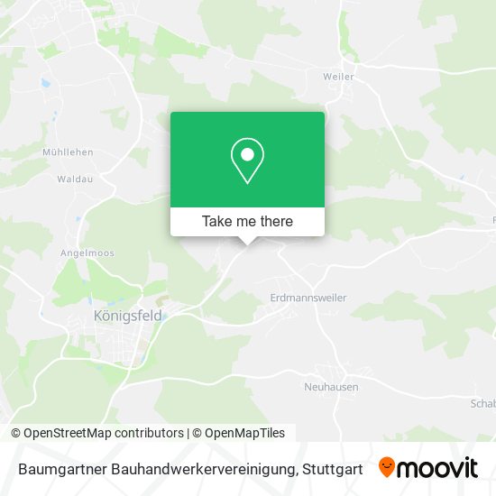 Baumgartner Bauhandwerkervereinigung map