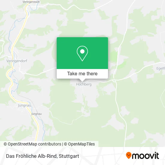 Карта Das Fröhliche Alb-Rind