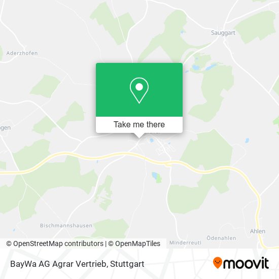 Карта BayWa AG Agrar Vertrieb