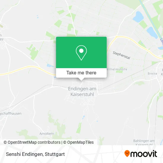 Карта Senshi Endingen