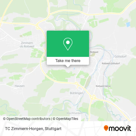 Карта TC Zimmern-Horgen