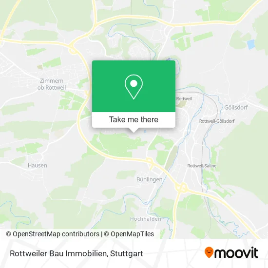 Карта Rottweiler Bau Immobilien