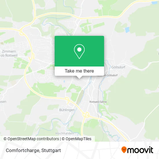 Comfortcharge map