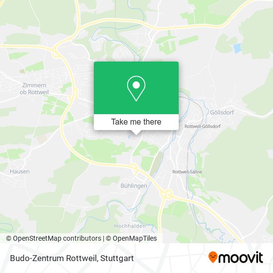 Budo-Zentrum Rottweil map