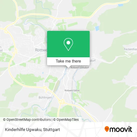 Карта Kinderhilfe Ugwaku