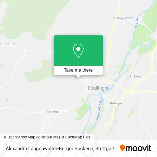 Карта Alexandra Langenwalter-Bürger Bäckerei