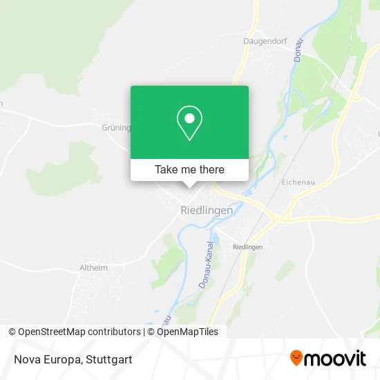 Карта Nova Europa