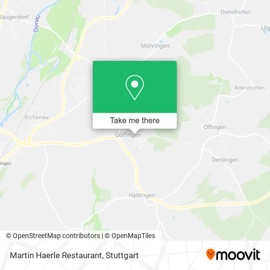 Карта Martin Haerle Restaurant