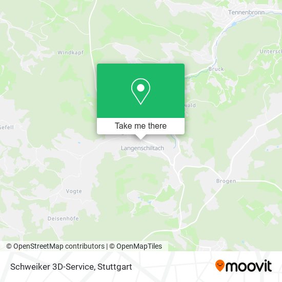 Schweiker 3D-Service map