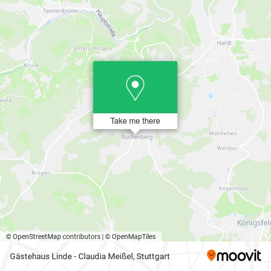 Gästehaus Linde - Claudia Meißel map
