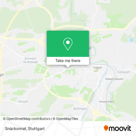 Карта Snäckomat