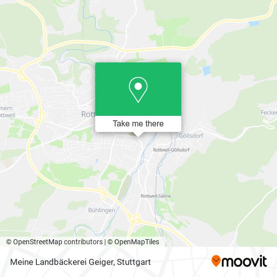 Meine Landbäckerei Geiger map