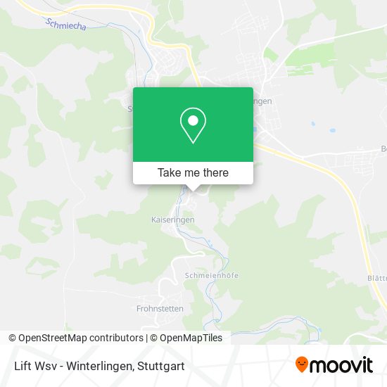 Lift Wsv - Winterlingen map