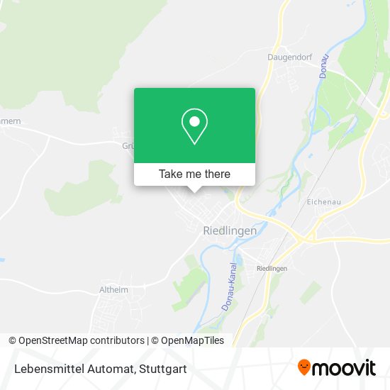 Lebensmittel Automat map