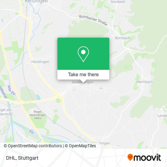 Карта DHL