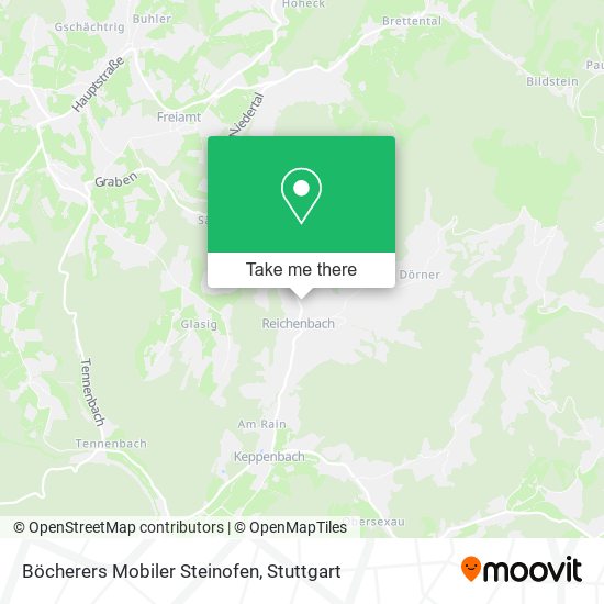 Böcherers Mobiler Steinofen map