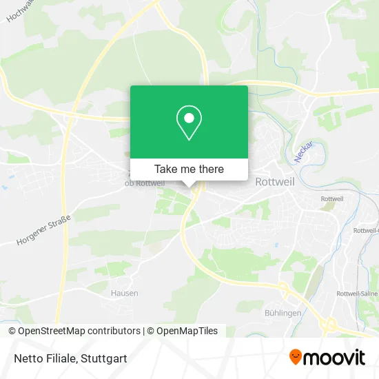 Карта Netto Filiale